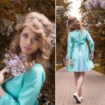 Платье трапеция с сюрпризом по готовой выкройке Веры Ольховской