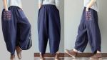 Женские брюки баллоны в стиле бохо