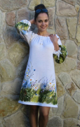 Фото модели по выкройке платья сапожковского кроя