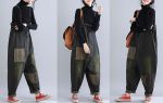 Pattern of semi-overalls for women "Charlie"