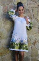 Фото к выкройке простого летнего платья