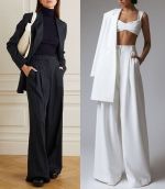 Simple patterns of palazzo trousers for summer and winter