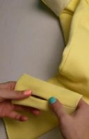 How to sew cuffs with a thumb hole