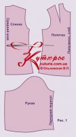 Free dress pattern for preschool girls size 28-36 pic 1
