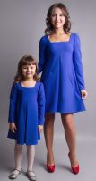 ready-made free pattern of a life-size cut-off dress-a-line photo 1