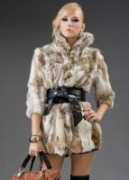 Short fur coat style for sewing with your own hands according to the pattern