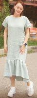 Una variante di un abito cucito secondo questo modello dalla cliente Irina Khramtsova