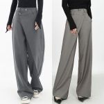 Jednoduché vzory volných dámských kalhot ve stylu palazzo foto4
