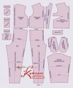 Patterns for sewing women's overalls classic according to pdf pattern in full size