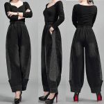 Pattern of women's boho slimming trousers for summer and winter photo 4
