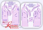 Muster einfacher Jeans-Sommerkleider für einen Rollkragenpullover, Abb. 1