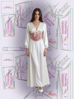 Простая выкройка корсета под грудью для домашнего шитья фото 6