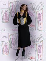 Выкройка простого корсета под грудью для домашнего шитья фото 7