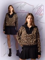 Простые выкройки свитшота с высоким воротником фото 3