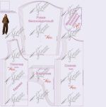 Простые выкройки свитшота толстовки с высоким воротником вид