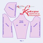 Patterns for summer and winter sweatshirt-turtleneck-t-shirt raglan sleeve rice 1
