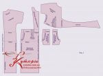 PDF үлгісінен кимоно көйлегі үшін үлгілер жиынтығының суреті