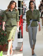 Hotové vzory na šaty, košeľu, sako, sukňu vo vojenskom štýle foto 3