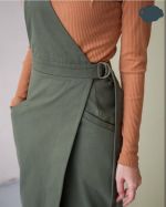Модели на сарафан за тениска с асиметрична пола с обвивка за лято и зима снимка 3