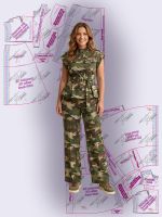 Простые выкройки летнего жакета с баской фото 5