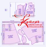 Как кроить летнее платье отрезное по готовым выкройкам рис 3