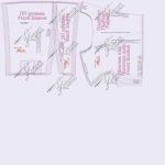 Выкройка платья-рубашки с асимметричною юбкою вид2