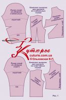 Dress pattern tatyanka maxi 42-62 pic 1