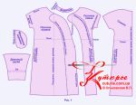 Выкройки бохо халата ципао для лета и осени рис 1