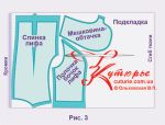 Как кроить подкладку для простого сарафана по готовой выкройке рис 3