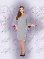 Выкройка простого платья кокон с рукавом комби фото 3