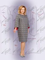 Выкройка платья кокон с рукавом комби и простым карманом фото 5