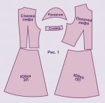 dress pattern with rhinestones 1