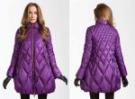 Pattern "coat-down jacket trapeze with a hood" 40-64 photo1