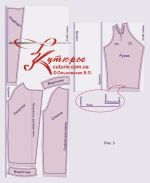 Allocations de couture pour un modèle de bricolage d'un manteau raglan pour femme