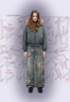 Выкройка простого утеплённого бомбера фото 2