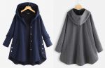 Více možností pro šité kabáty - dámské bundy s kapucí podle vzoru