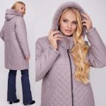 Uzorak donje jakne za žene s kapuljačom za zimsku fotografiju 4