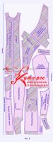 Как кроить женское пальто с двумя полочками по готовой выкройке рис 2