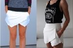 Shorts plus skirt