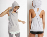Patterns of summer t-shirts with a hood for women's sports