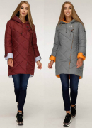 Vzory zimní péřové bundy pro ženy s kapucí