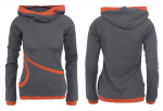 Sweatshirtmuster - Raglan-Hoodie mit asymmetrischer Tasche
