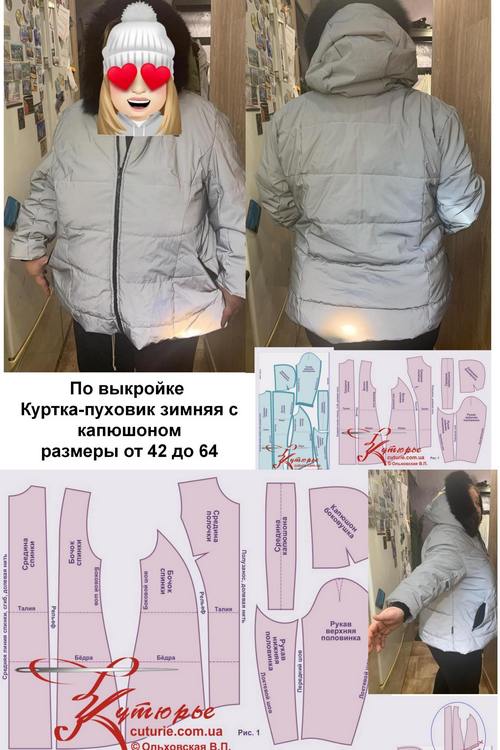 Куртки Зимние Женские Большие Размеры Фото