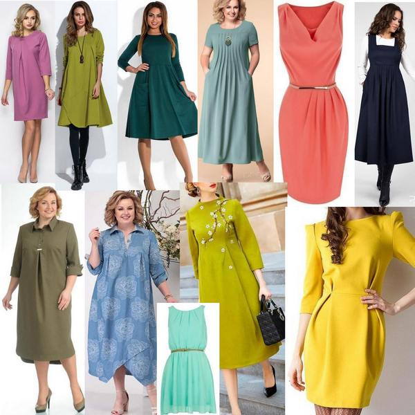 11 Optionen für Muster von Damenbekleidung mit Falten